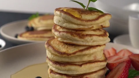 Pancake and cirope 1.1 Stock Footage 125932583