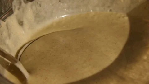 Pancake Dough Stock Footage 81453504