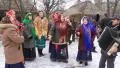 Pancake festival. Ukrainian folk song HD Footage