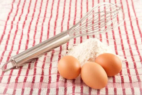 Pancake ingredients Stock Photos