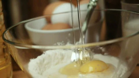 Pancake mix Stock Footage 588560