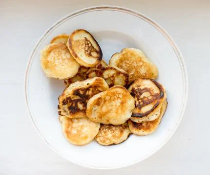 Pancake objects. Stock Photos
