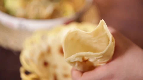 Pancake, pancake, pocket cake (2) Stock Footage 202259886