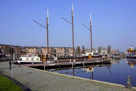 Pancake restaurant ship Stock Photos