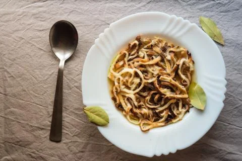 Pancake Soup Stock Photos