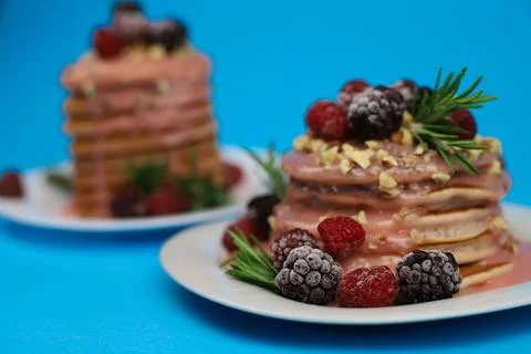 Pancakes 2 Stock Photos