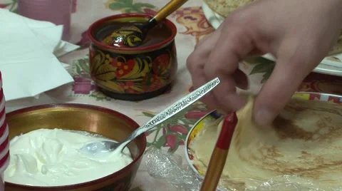 Pancakes Stock Footage 1183964