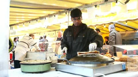 Pancakes Stock Footage 10880456