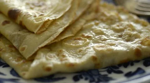 Pancakes Stock Footage 12590896