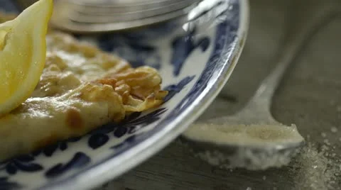 Pancakes Stock Footage 12591122
