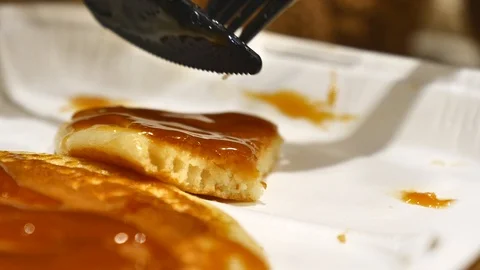 Pancakes Stock Footage 107260750