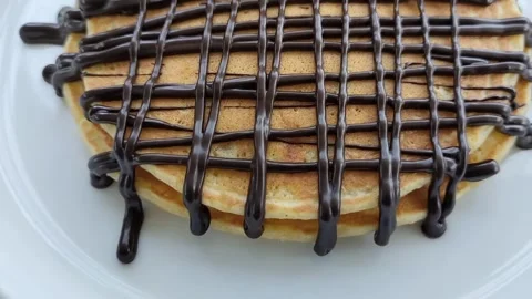 Pancakes Stock Footage 288791968