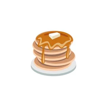 Pancakes icon. Vector illustration design. Stock Illustration