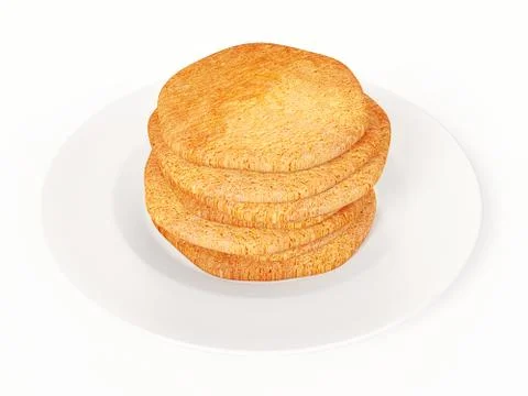 Pancakes Stock Illustration