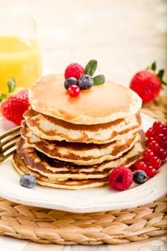 Pancakes Stock Photos