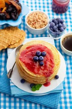 Pancakes Stock Photos