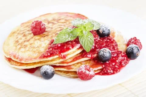 Pancakes Stock Photos