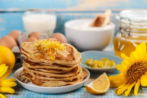 Pancakes Stock Photos