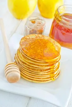 Pancakes Stock Photos
