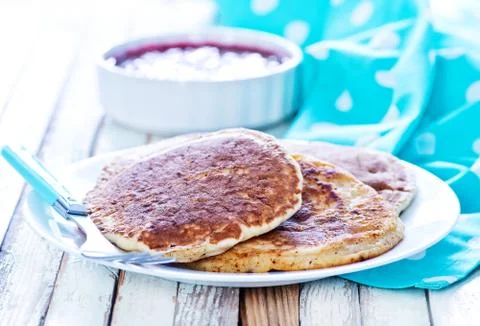 Pancakes Stock Photos