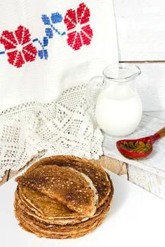Pancakes Stock Photos