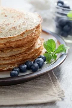 Pancakes Stock Photos