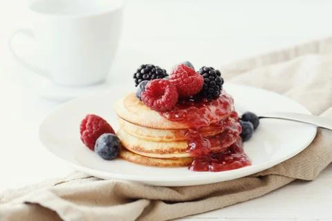 Pancakes Stock Photos