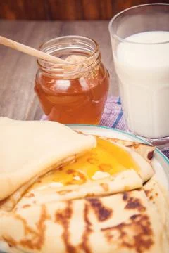 Pancakes Stock Photos