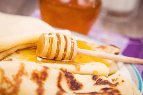 Pancakes Foto stock