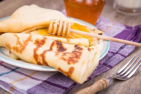 Pancakes Foto stock