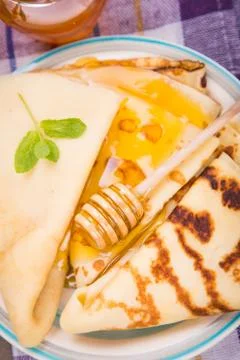 Pancakes Foto stock