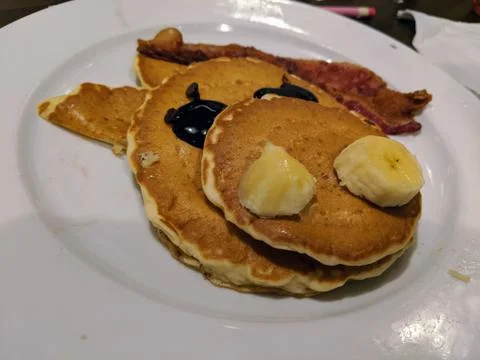 Pancakes Foto stock