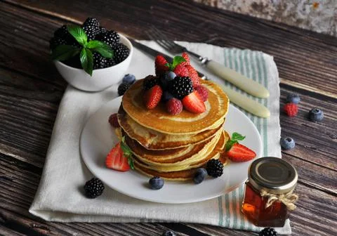 Pancakes. Stock Photos