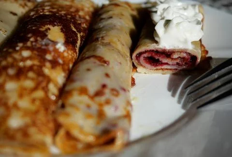 Pancakes Stock-Fotos