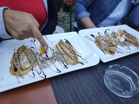 Pancakes on a Plate 写真素材