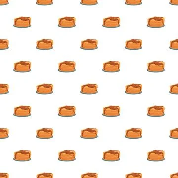 Pancakes stack pattern with sweet maple syrup Stockillustratie