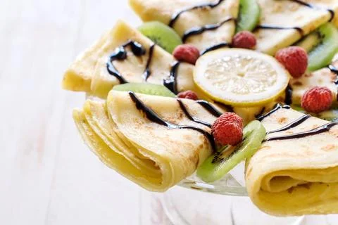Pancakes time Stock Photos