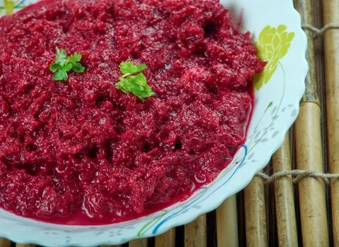 Pancarl? Humus Foto stock