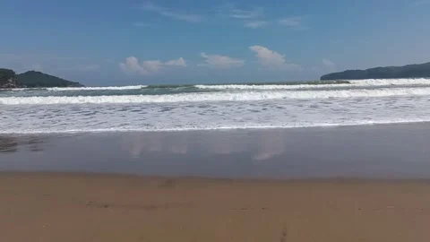 Pancer Door Beach Stock Footage 287259208