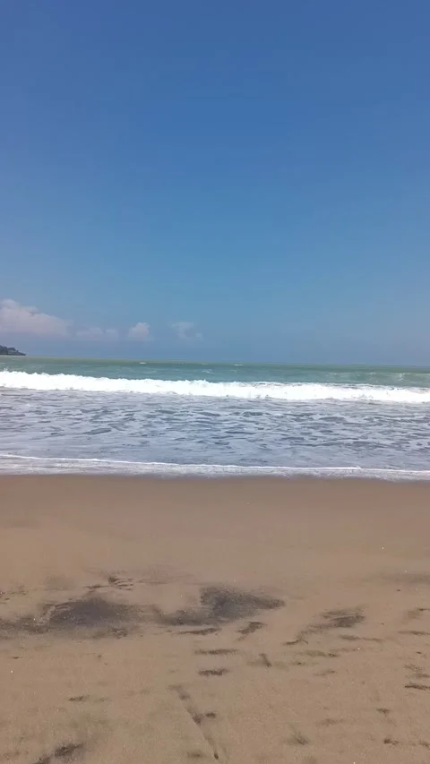 Pancer Door Beach Stock Footage 287259305