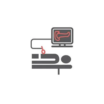 Pancreas icon Vector sign for web graphic Stockillustratie