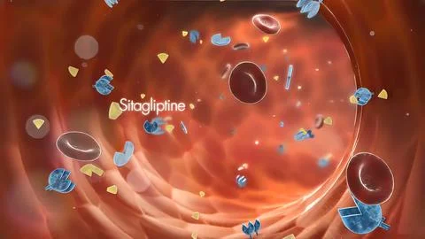 Pancreatic -Cell Electrical Activity and Insulin Secretion Stock Illustration