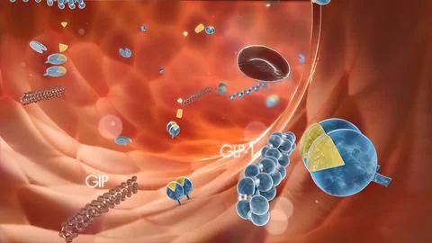 Pancreatic -Cell Electrical Activity and Insulin Secretion Illustrazione stock