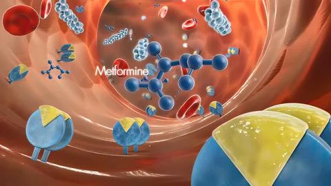 Pancreatic -Cell Electrical Activity and Insulin Secretion Stock Illustration