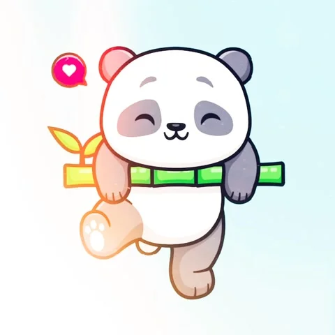 Panda Bear Animation | Stock Video | Pond5
