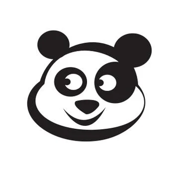 Panda bear design Stock Illustration
