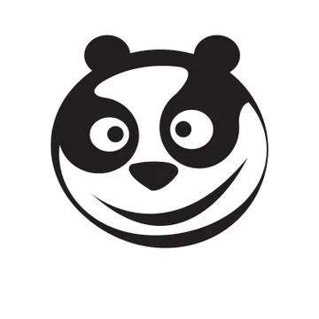 Panda bear design Stock Illustration