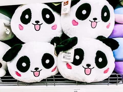 Panda bear statue Stock Photos