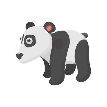 Panda cartoon style Stock Illustration