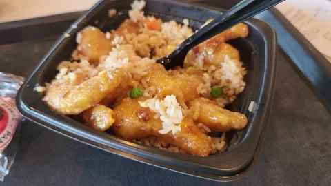 Panda Express Meal Vidéo 205922291
